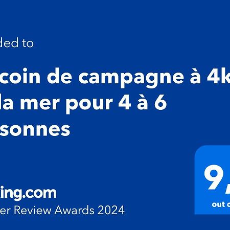 Un Coin De Campagne A 4Km De La Mer Pour 4 A 6 Personnes Портирань Экстерьер фото